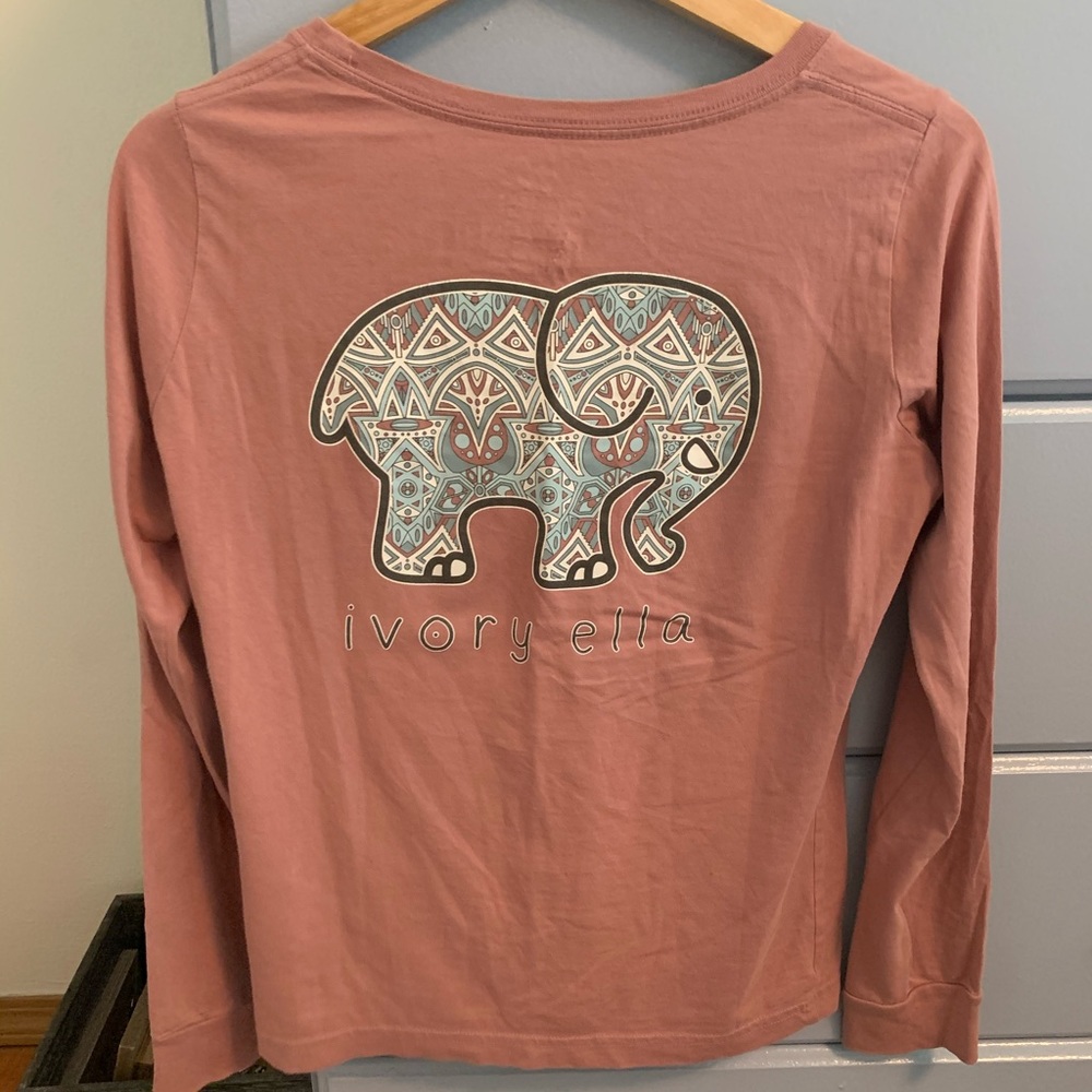 Blush ivory ella long sleeve